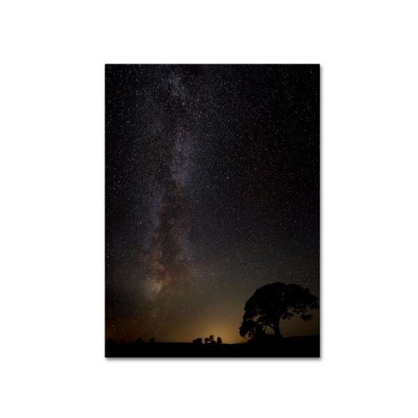 Trademark Fine Art Kaspars Kurcens 'Milkyway' Canvas Art, 35x47 - 1X04011-C3547GG