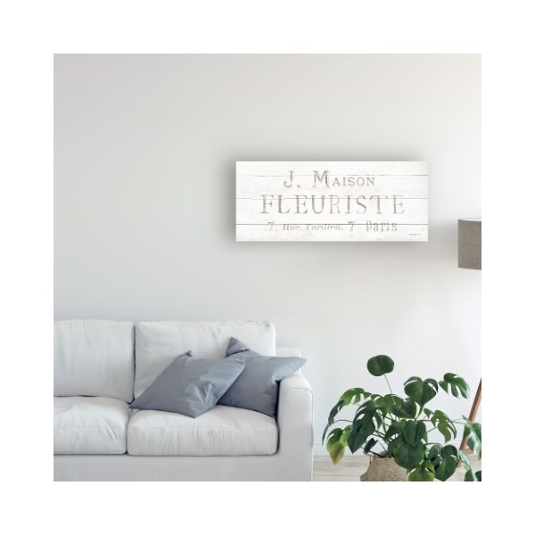 Trademark Fine Art Danhui Nai 'Maison Des Fleurs X' Canvas Art, 10x24 - WAP09959-C1024GG