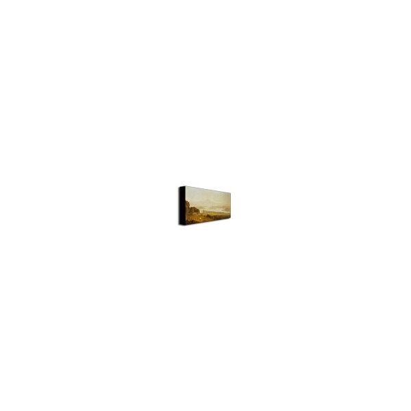 Trademark Fine Art Sanford Gifford 'Lake Winnipiegee' Canvas, 12x24 - BL0728-C1224GG