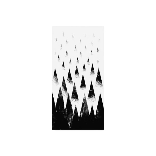 Trademark Fine Art Robert Farkas 'Black Hills' Canvas Art, 12x24 - IC00641-C1224GG