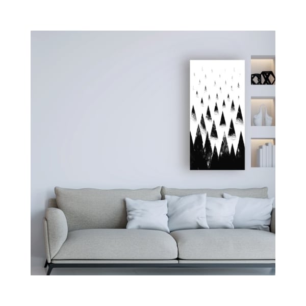 Trademark Fine Art Robert Farkas 'Black Hills' Canvas Art, 12x24 - IC00641-C1224GG