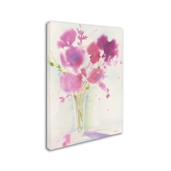 Trademark Fine Art Sheila Golden 'Magenta Hues' Canvas Art, 14x19 - SG5756-C1419GG