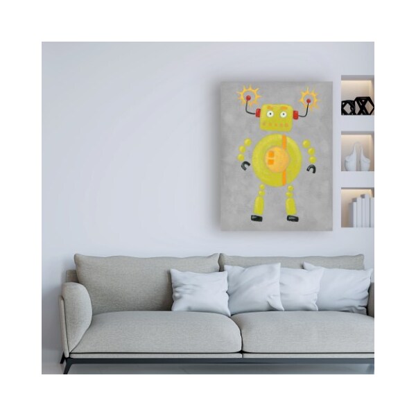 Trademark Fine Art Chariklia Zarris 'Take me to your Leader III' Canvas Art, 14x19 - WAG16409-C1419GG
