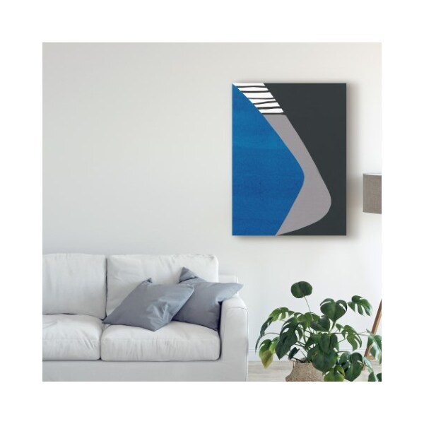 Trademark Fine Art Renee W. Stramel 'Memphis In Blue Ii' Canvas Art, 14x19 - WAG08842-C1419GG