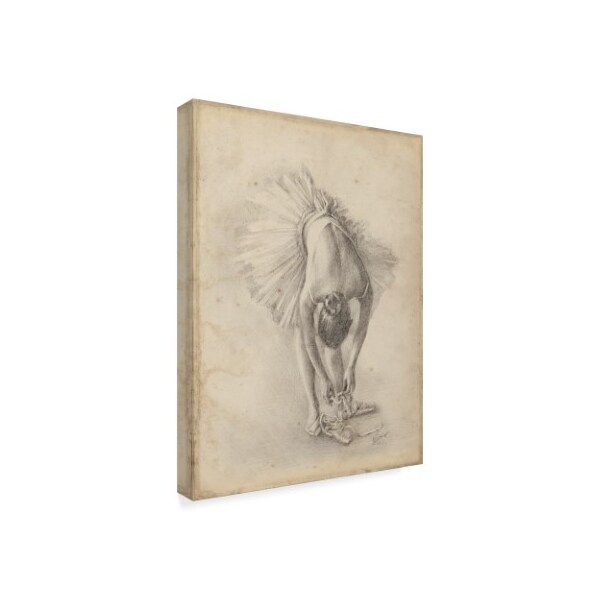 Trademark Fine Art Ethan Harper 'Antique Ballerina Study I' Canvas Art, 14x19 - WAG00361-C1419GG