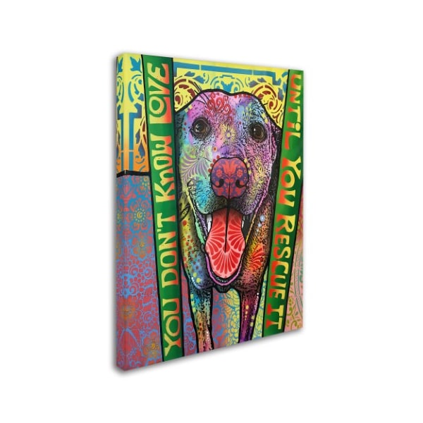 Trademark Fine Art Dean Russo 'You Don't Know Love' Canvas Art, 14x19 - ALI18497-C1419GG
