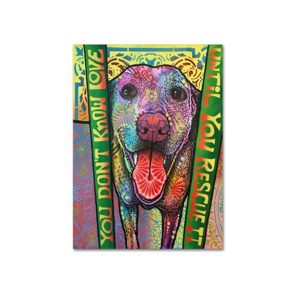 Trademark Fine Art Dean Russo 'You Don't Know Love' Canvas Art, 14x19 - ALI18497-C1419GG