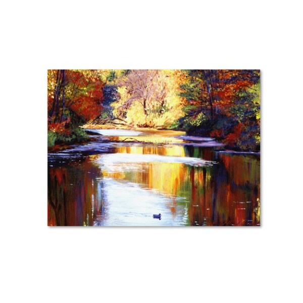 Trademark Fine Art David Lloyd Glover 'Reflections of August' Canvas Art, 35x47 - DLG0067-C3547GG