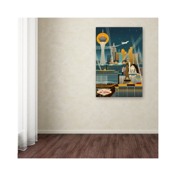 Trademark Fine Art Lantern Press 'Travel 132' Canvas Art, 22x32 - ALI09924-C2232GG