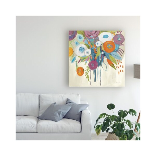 Trademark Fine Art Farida Zaman 'Midnight Magic Autumn' Canvas Art, 24x24 - WAP09918-C2424GG
