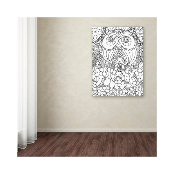 Trademark Fine Art Kathy G. Ahrens 'Mixed Coloring Book 56' Canvas Art, 24x32 - ALI3481-C2432GG