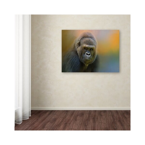 Trademark Fine Art Jai Johnson 'Portrait Of A Gorilla' Canvas Art, 35x47 - ALI14283-C3547GG