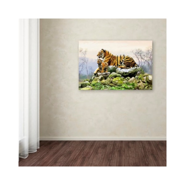 Trademark Fine Art The Macneil Studio 'Tiger' Canvas Art, 12x19 - ALI8958-C1219GG