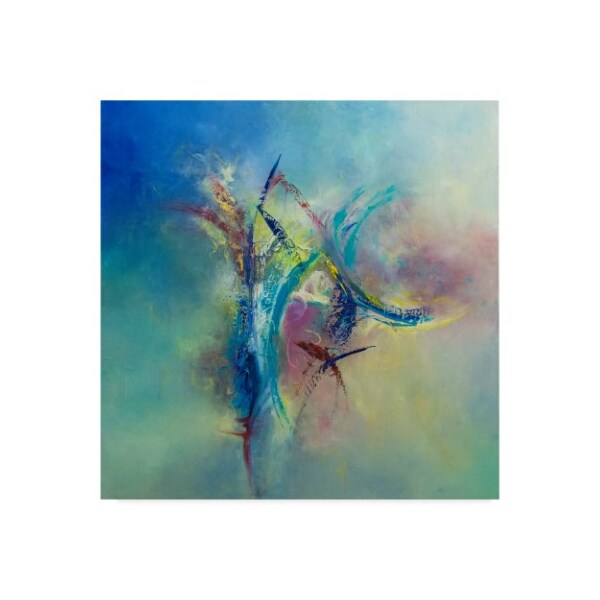 Trademark Fine Art Aleta Pippin 'Focused Intention' Canvas Art, 14x14 - ALI37620-C1414GG