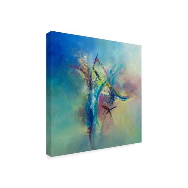 Trademark Fine Art Aleta Pippin 'Focused Intention' Canvas Art, 14x14 - ALI37620-C1414GG