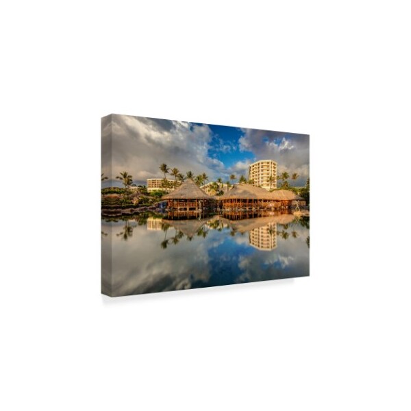 Trademark Fine Art Pierre Leclerc 'Grand Wailea Maui' Canvas Art, 16x24 - PL00376-C1624GG