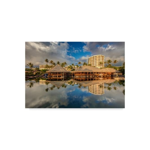 Trademark Fine Art Pierre Leclerc 'Grand Wailea Maui' Canvas Art, 16x24 - PL00376-C1624GG
