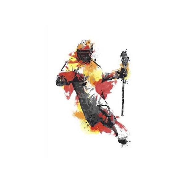 Roommates Roommates RMK2570GM Mens Lacrosse Champion Peel and Stick Giant Wall Decals - RMK2570GM