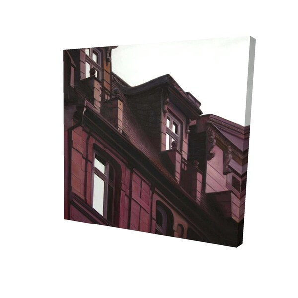 Begin Home Decor 32 x 32 in. Architectural Building-Print on Canvas - 2080-3232-AR9