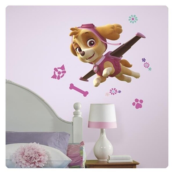 Roommates Roommates RMK3123GM Paw Patrol Skye Peel and Stick Giant Wall Decals - RMK3123GM