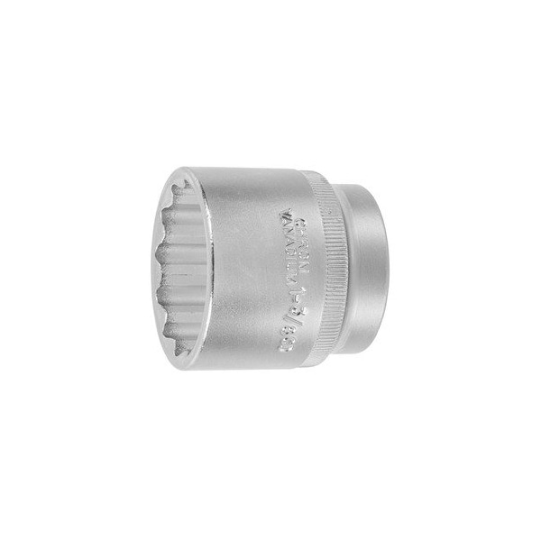 Holex 1/2 inch Drive Socket, 12 pt, 1-3/8 inch - 642122 1.3/8