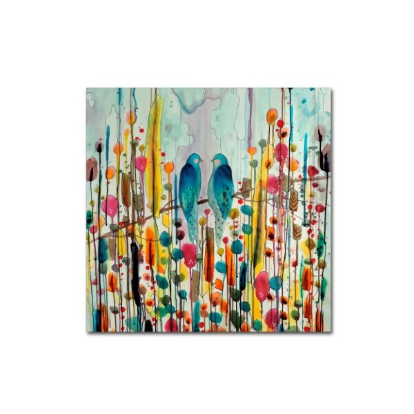 Trademark Fine Art Sylvie Demers 'We' Canvas Art, 35x35 - ALI15108-C3535GG