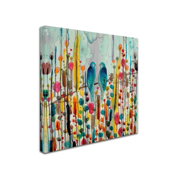 Trademark Fine Art Sylvie Demers 'We' Canvas Art, 35x35 - ALI15108-C3535GG