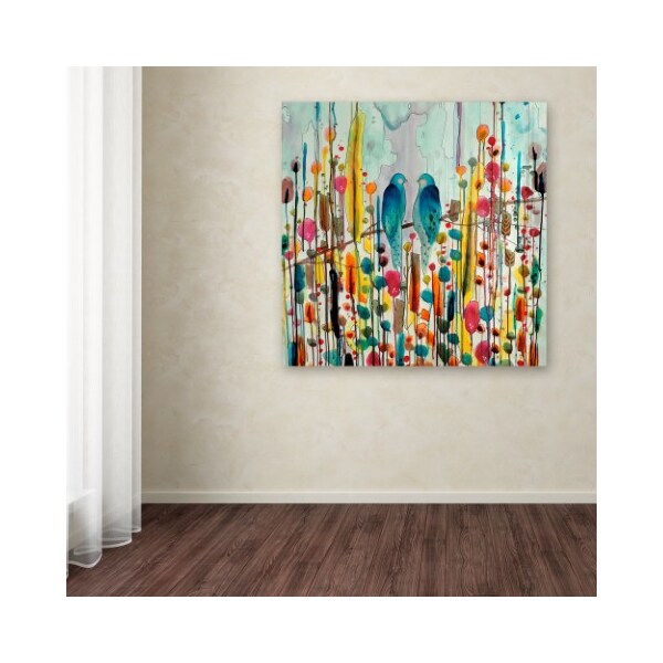Trademark Fine Art Sylvie Demers 'We' Canvas Art, 35x35 - ALI15108-C3535GG