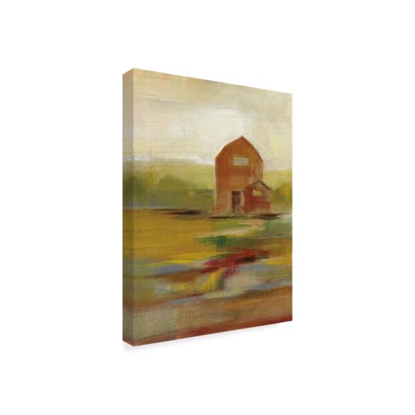Trademark Fine Art Silvia Vassileva 'Hillside Barn II v2' Canvas Art, 35x47 - WAP03259-C3547GG