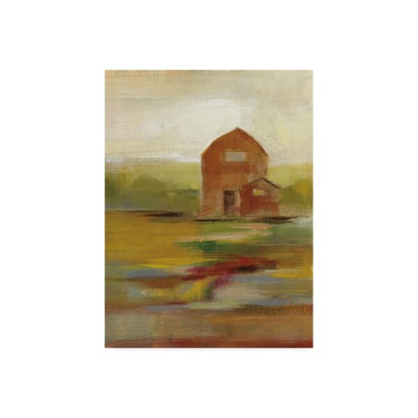 Trademark Fine Art Silvia Vassileva 'Hillside Barn II v2' Canvas Art, 35x47 - WAP03259-C3547GG