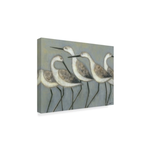 Trademark Fine Art Norman Wyatt 'Shore Birds I' Canvas Art, 14x19 - WAG02447-C1419GG