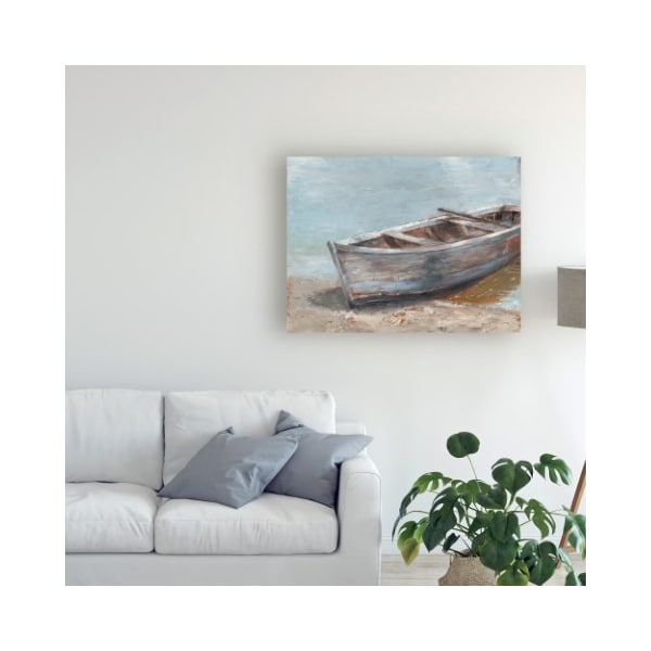 Trademark Fine Art Ethan Harper 'Whitewashed Boat Ii' Canvas Art, 14x19 - WAG10369-C1419GG