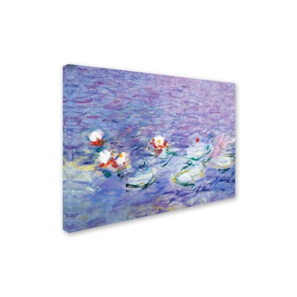 Trademark Fine Art Claude Monet 'Water Lilies II 1840-1926' Canvas Art, 35x47 - BL01464-C3547GG