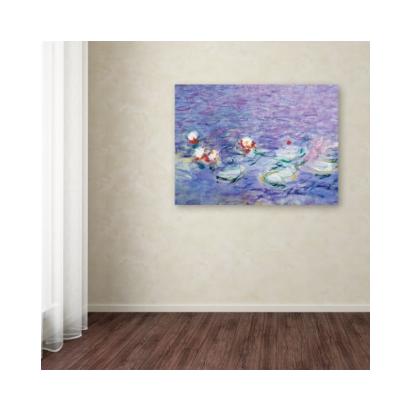 Trademark Fine Art Claude Monet 'Water Lilies II 1840-1926' Canvas Art, 35x47 - BL01464-C3547GG