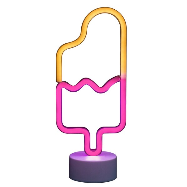 Neon Knight LED Neon Light Sign Room Decoration USB or Battery Powered Dorm Decor Colorful Popsicle - NKPOP