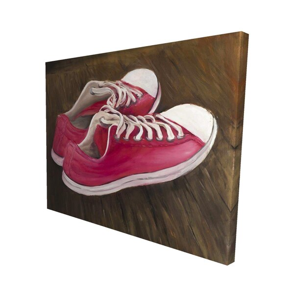 Begin Home Decor 16 x 20 in. Sneakers-Print on Canvas - 2080-1620-MI35