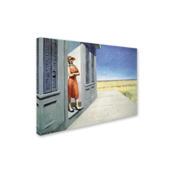 Trademark Fine Art Edward Hopper 'Carolina Morning' Canvas Art, 14x19 - ALI10041-C1419GG
