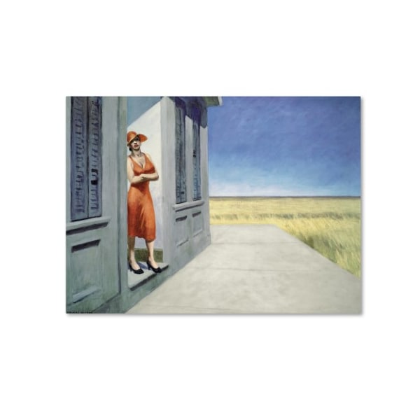 Trademark Fine Art Edward Hopper 'Carolina Morning' Canvas Art, 14x19 - ALI10041-C1419GG