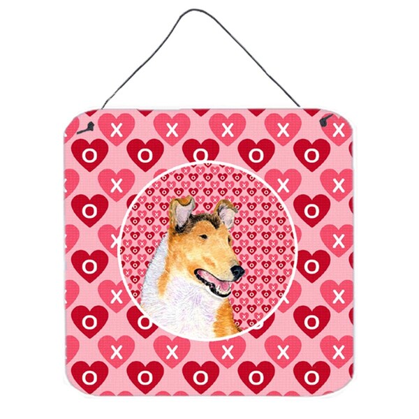 Micasa Collie Smooth Aluminium Metal Wall Or Door Hanging Prints - MI628864