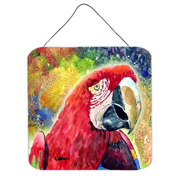 Micasa Bird Parrot Aluminium Metal Wall Or Door Hanging Prints - MI236849