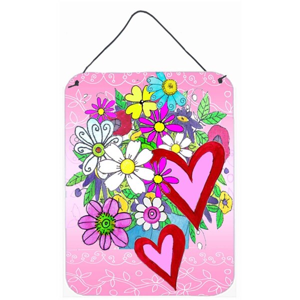 Micasa True Love Bouquet Valentines Day Wall and Door Hanging Prints - MI754703