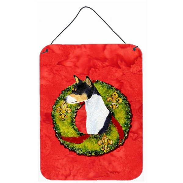 Carolines Treasures 12 x 16 in. Basenji Aluminum Metal Wall and Door Hanging Prints - SS4201DS1216