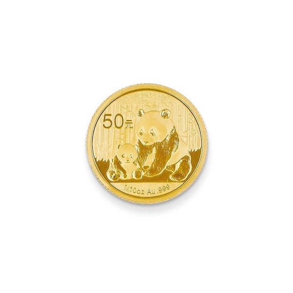Finest Gold 1-10P 24K Yellow Gold Panda Coin - UBS1/10P