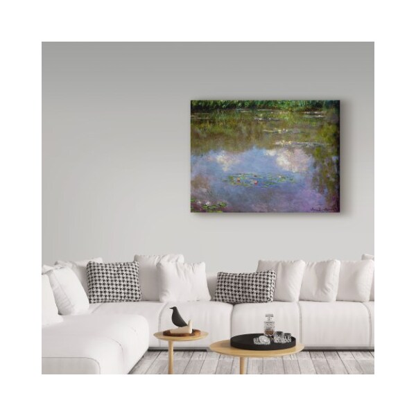 Trademark Fine Art Claude Monet 'Water Lilies, The Cloud, 1903' Canvas Art, 35x47 - BL02271-C3547GG