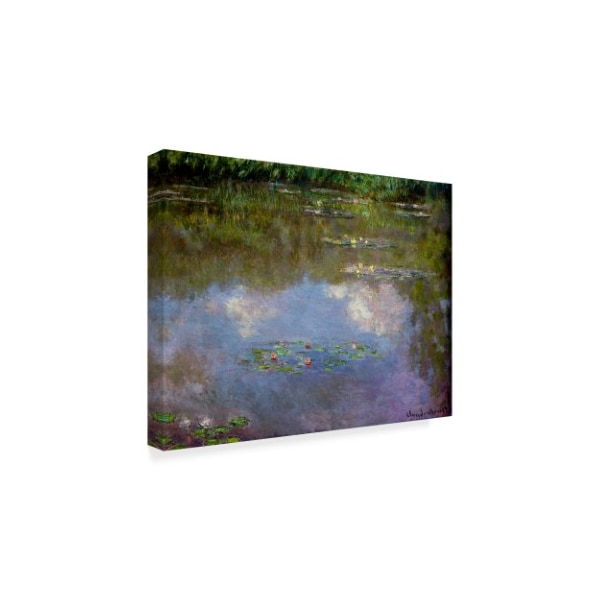 Trademark Fine Art Claude Monet 'Water Lilies, The Cloud, 1903' Canvas Art, 35x47 - BL02271-C3547GG