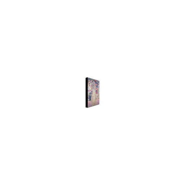 Trademark Fine Art Gustav Klimt 'Portrait of Maria Munk' Canvas Art, 12x24 - BL0322-C1224GG