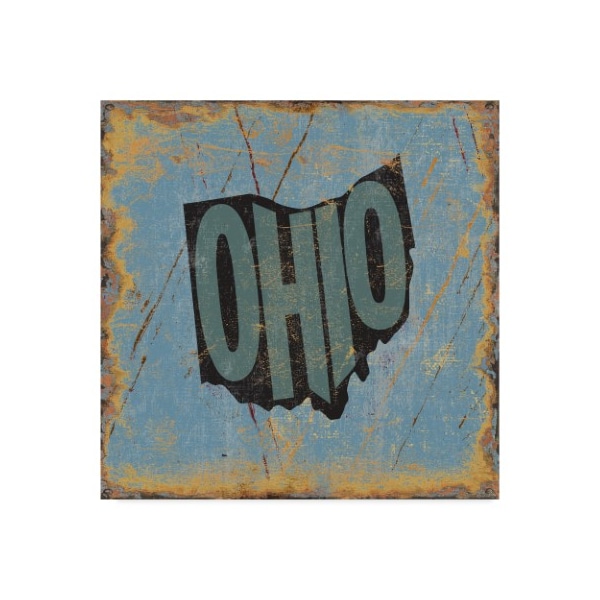 Trademark Fine Art Art Licensing Studio 'Ohio' Canvas Art, 24x24 - ALI38494-C2424GG