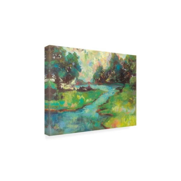 Trademark Fine Art Jeanette Vertentes 'Landscape in the Parks River' Canvas Art, 14x19 - WAP11981-C1419GG