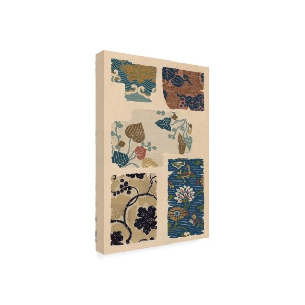 Trademark Fine Art Ema Seizan 'Japanese Textile Design Viii' Canvas Art, 16x24 - WAG09961-C1624GG
