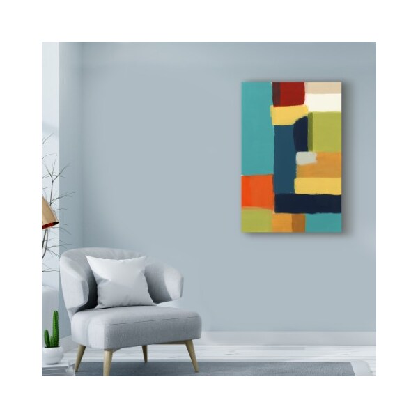 Trademark Fine Art June Erica Vess 'Metro Palette I' Canvas Art, 16x24 - WAG00916-C1624GG